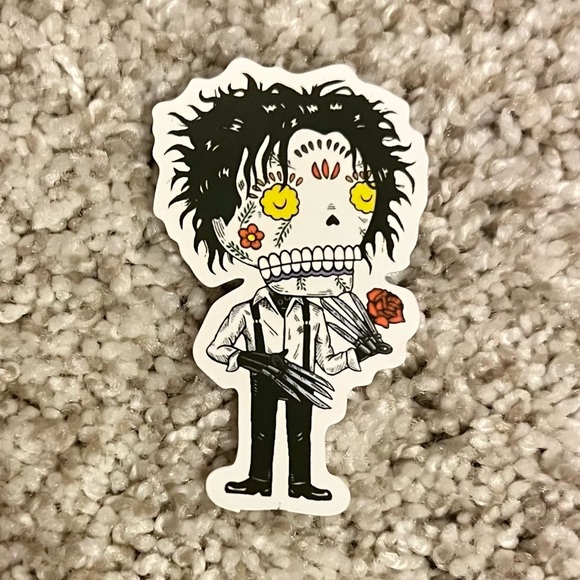 Accessories - Edward Scissorhands Vinyl Sticker